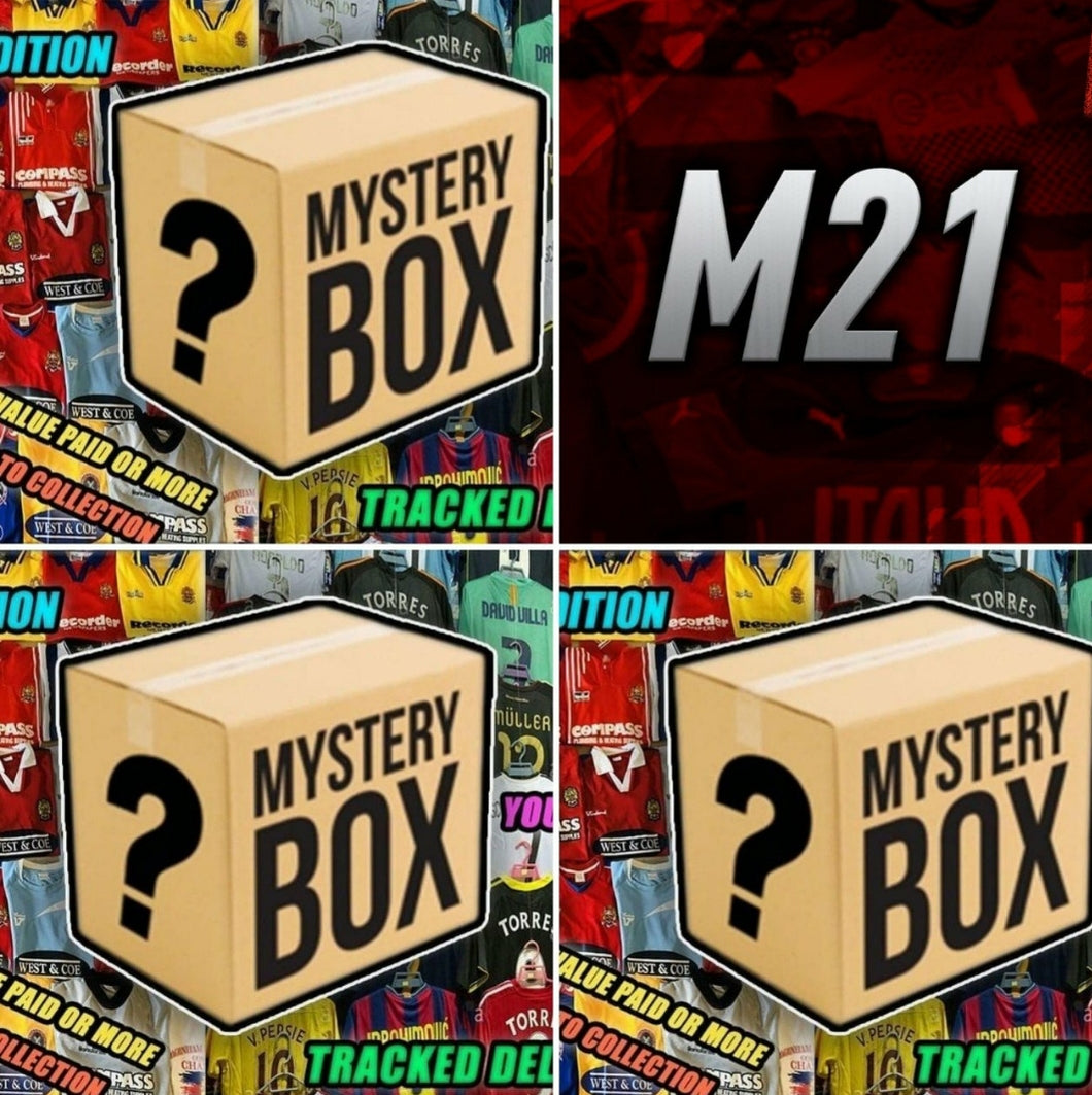 M21FootballShirt Mystery Box (Adult Sizes)