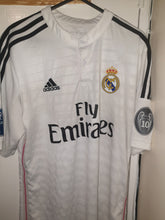 Load image into Gallery viewer, REAL MADRID 2014-15 HOME SHIRT (SIZE MEDIUM)
