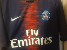 Load image into Gallery viewer, Paris Saint Germain 2018-19 Home Shirt (Size Large)
