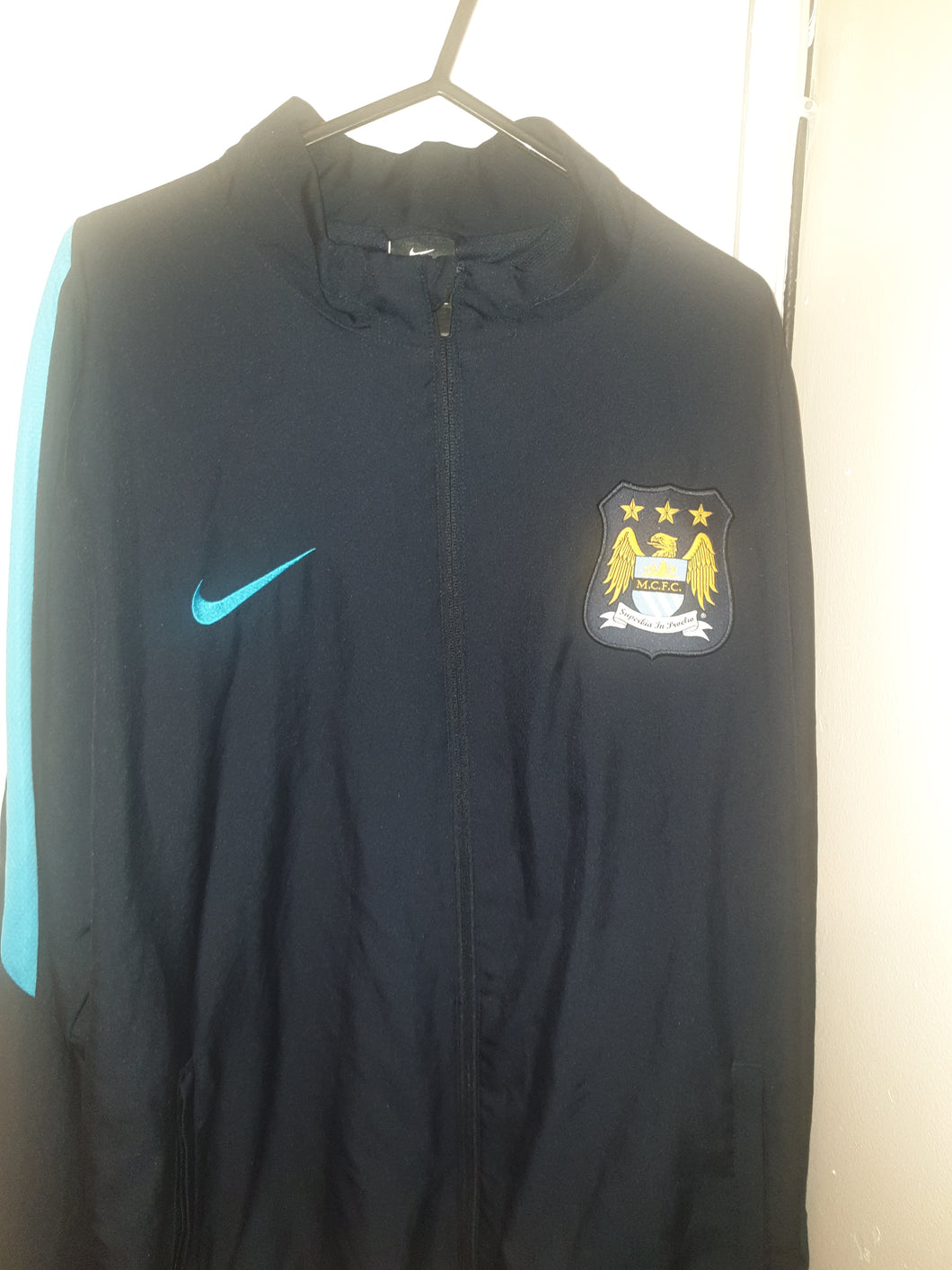 Manchester City 2015-16 Training Zip Jacket (Size XL)
