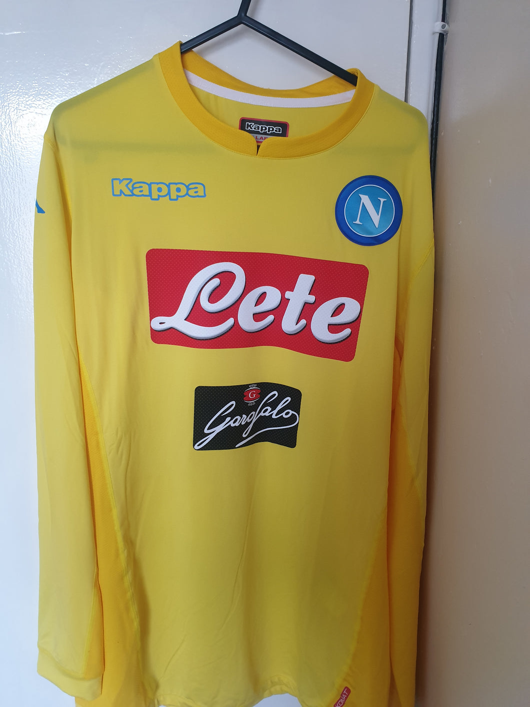 Napoli 2017-18 European Player Issue Away Shirt L/S