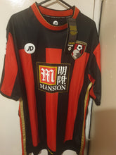 Load image into Gallery viewer, BNWT AFC BOURNEMOUTH 2015-16 HOME SHIRT (SIZE MEDIUM)
