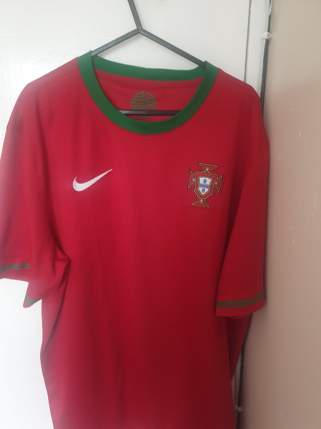 Portugal 2012-2014 Home shirt (Size XL)