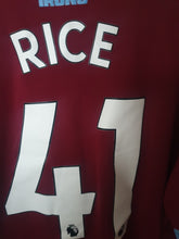 Load image into Gallery viewer, West Ham United 2018-19 Home Shirt Rice 41(Size Large)
