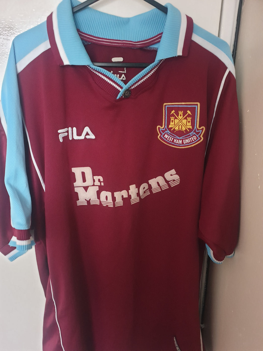 West Ham United 1999-2001 Home Shirt (Size XL)