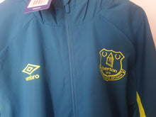 Load image into Gallery viewer, BNWT Everton Fc Windbreaker Hooded Rain Football Jacket (Size Medium)
