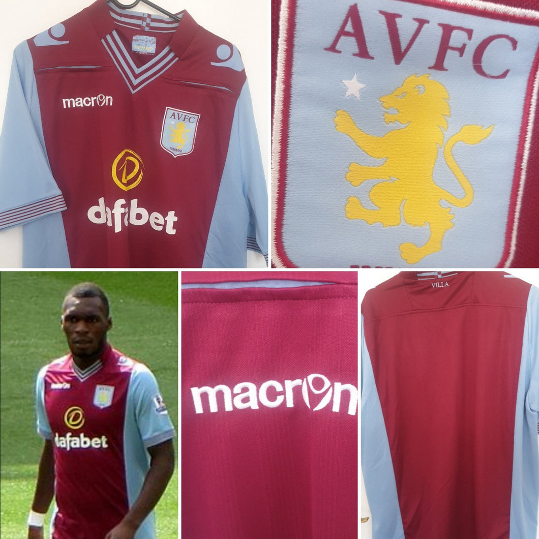 Aston Villa 2013/14 Home Football Shirt
Size:XL