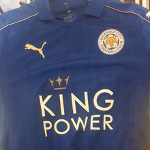 Load image into Gallery viewer, Leicester City Home Shirt 2016/17 (Size Small)
