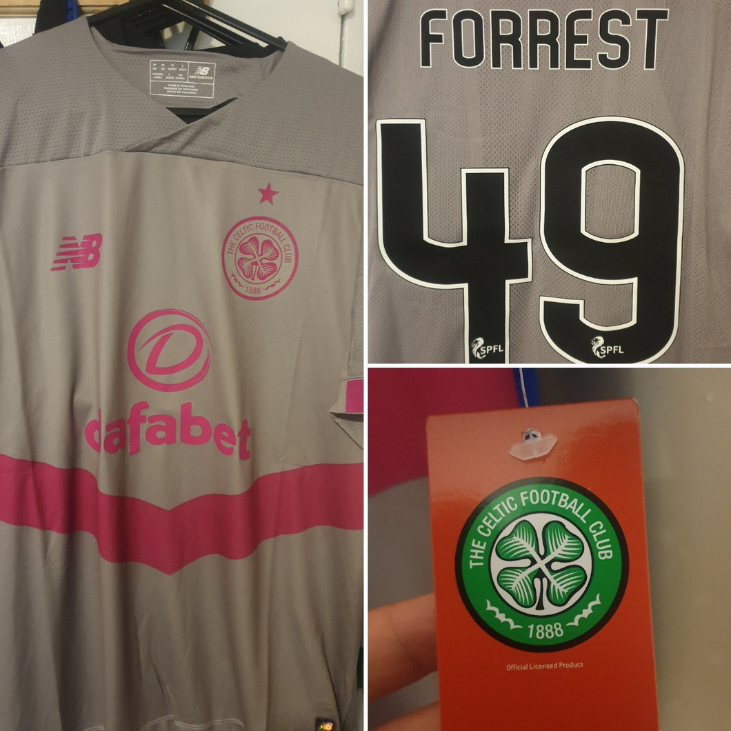 BNWT Celtic Fc 2019/20 3rd Football Shirt Forrest49(Various Sizes)