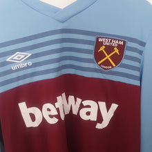 Load image into Gallery viewer, West Ham 2019/20 Home Shirt Long Sleeve
(Size:Medium)

