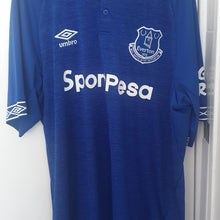 Load image into Gallery viewer, Official Everton Umbro 2018/2019 Home Football Shirt ( Size L).
