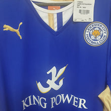 Load image into Gallery viewer, BNWT LEICESTER CITY 2013/14 HOME SHIRT (SIZE XXL)

