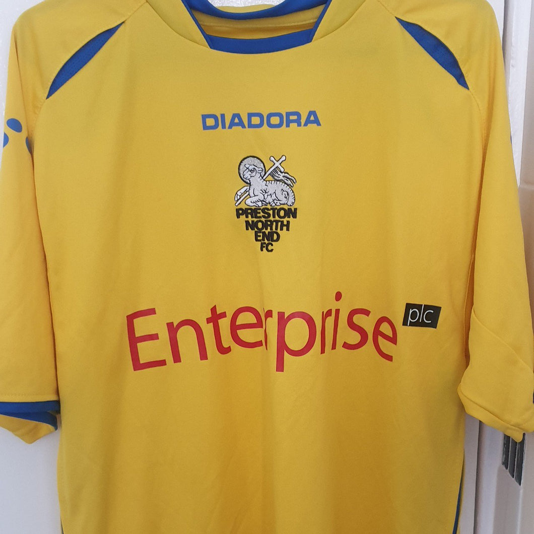 Preston North End 2006/2007 Away Football Shirt (Size Small)