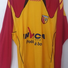 Load image into Gallery viewer, Reebok Racing Club De Lens 2010-11 Home Football Shirt Long Sleeve Adult XL. 
