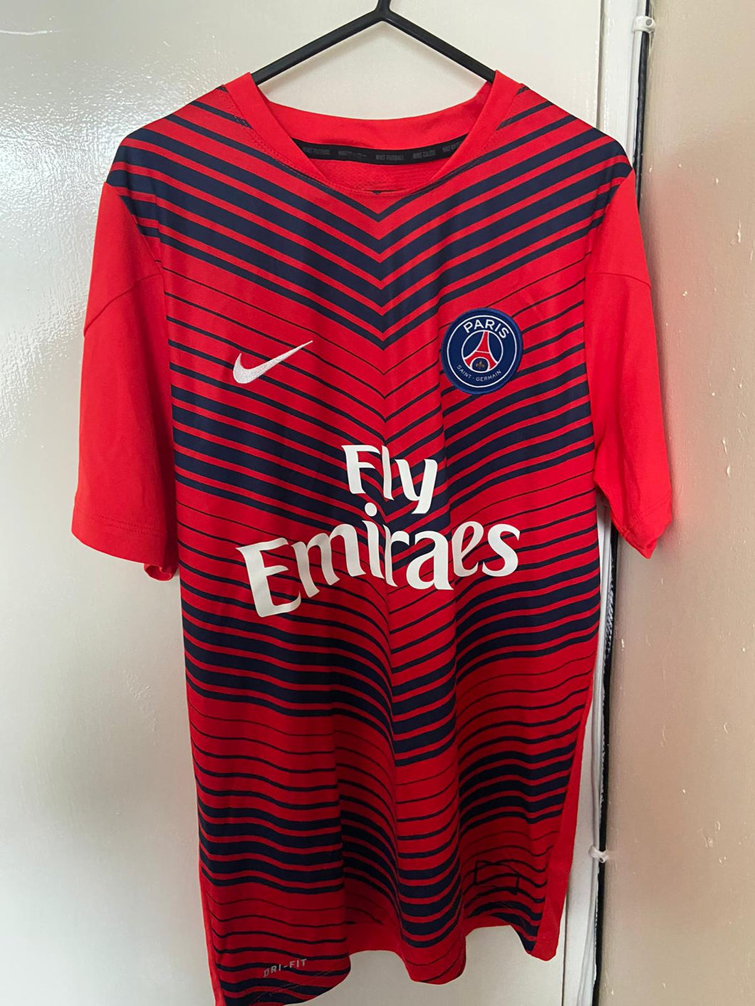 PSG Paris Saint Germain 2014-15 Pre-match Training Shirt (Size Medium)