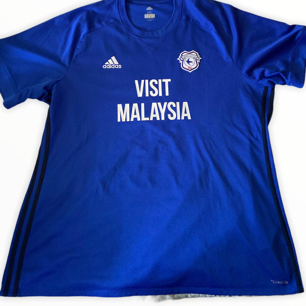 Cardiff City 2017-18 Home Shirt (Size XXL)