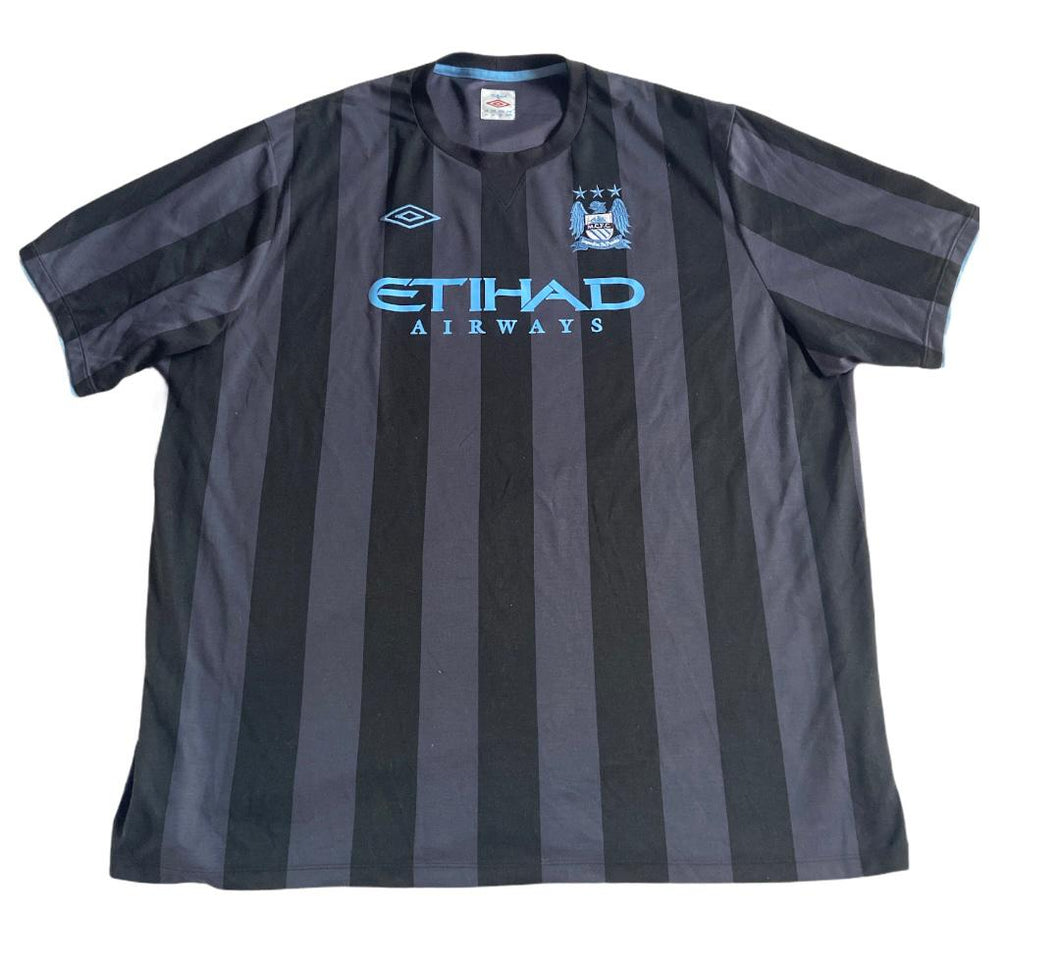 Manchester City 2012-13 Away Shirt European(Size Xxl )