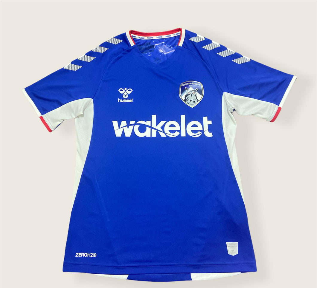 Oldham Athletic Fc 2019-20 Home Shirt (Size Medium)