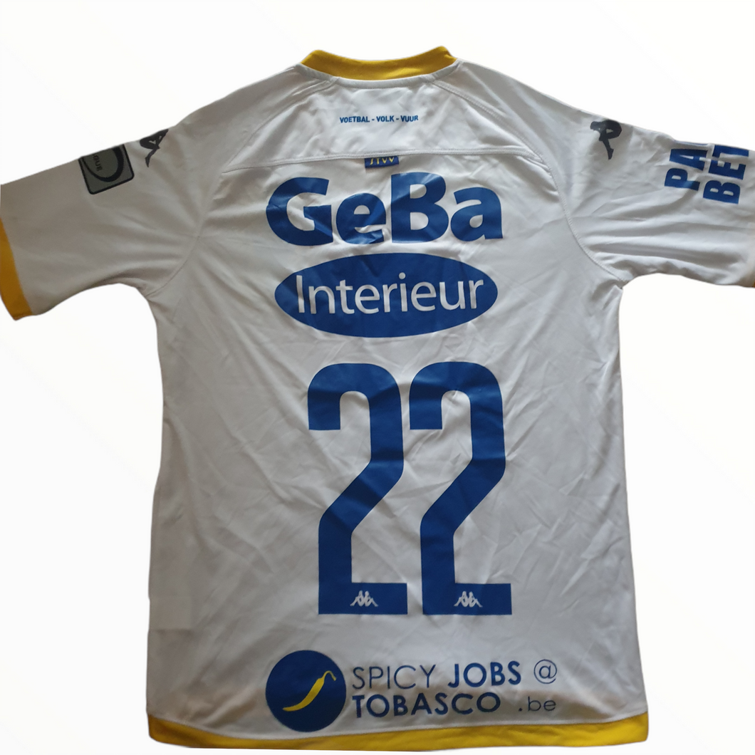 Sint-Truiden STVV 2015-16 Third Shirt Player Issue #22 Allan  (Size Medium)