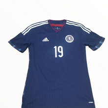 Load image into Gallery viewer, Scotland 2014-15 Home Shirt Player Issue Short  Sleeve #19 (Size Large/Medium)
