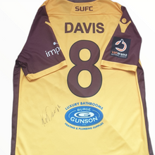 Load image into Gallery viewer, Sutton United FC 2018-2020 Home Shirt Match Worn Kenny Davis #8
