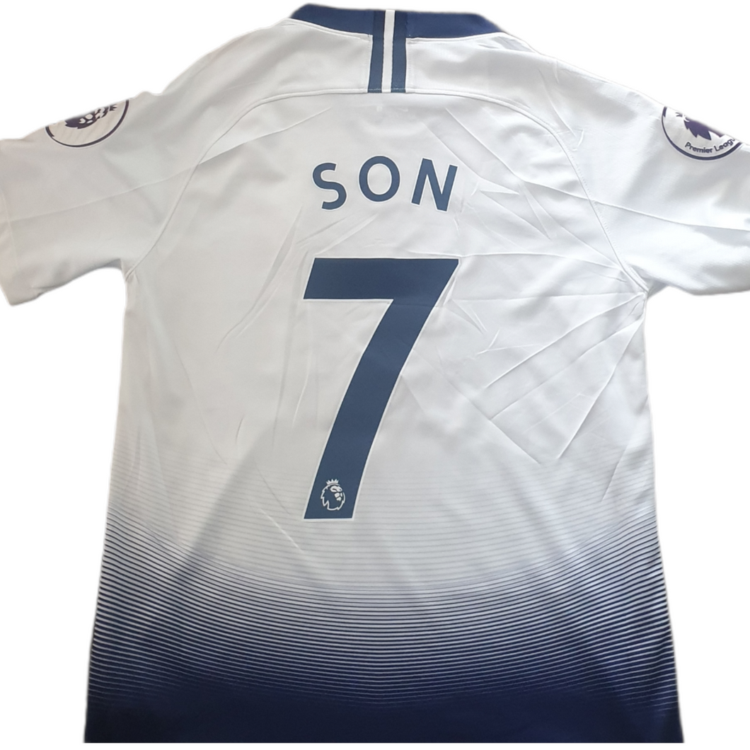 Tottenham Hotspur 2018-19 Home Shirt  Son 7 (Size Small)