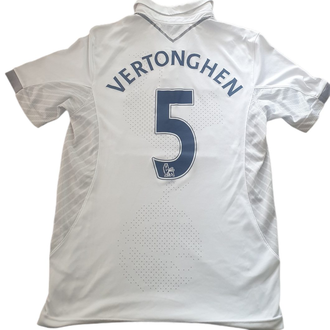 Tottenham Hotspur 2012-13 Home Shirt Vertonghen 5 (Size Medium)