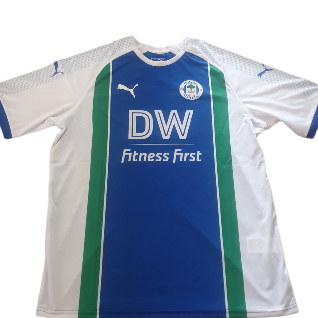 BNWT Wigan Athletic 2018-19 Home Shirt (Size XL)
