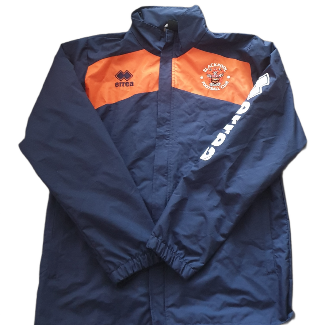 Blackpool Fc Rain Jacket Training Top (Size Medium)