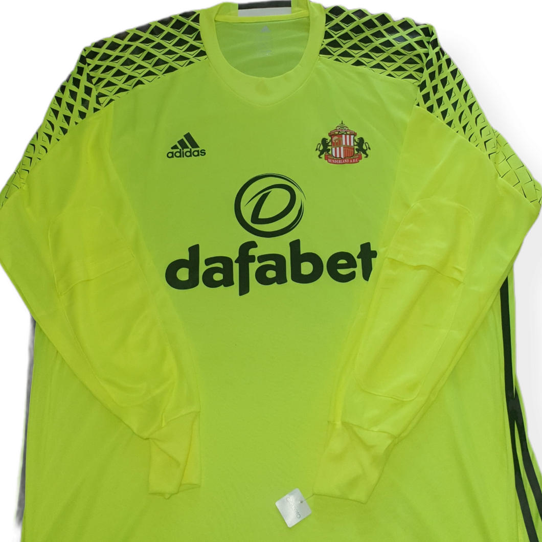 BNWT Sunderland 2016-17 Player Issue Goalkeeper Shirt (Size XXL)