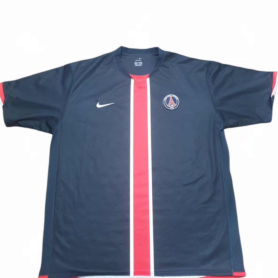 PSG 2006-2007 Home Shirt Sponsorless (Size XL)