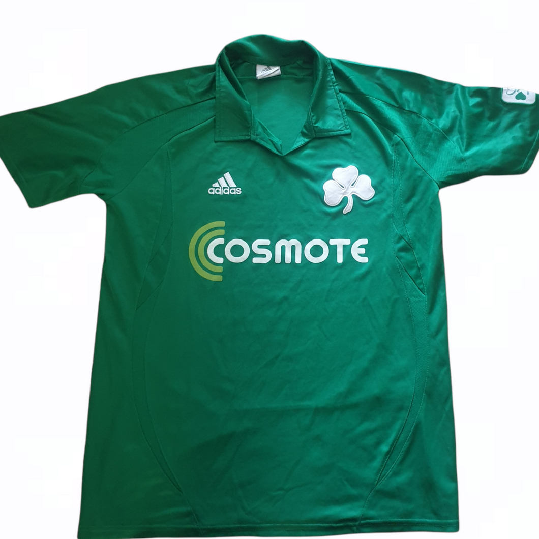 Panathinaikos 2008-2009 Home Shirt Centenary(Size Medium)