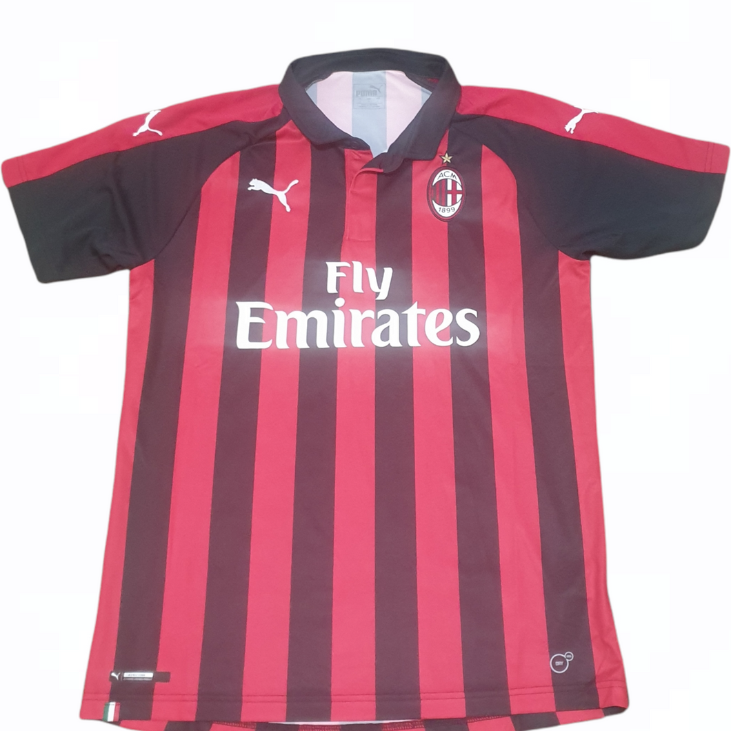 Ac Milan 2018-19 Home Shirt(Size Medium)