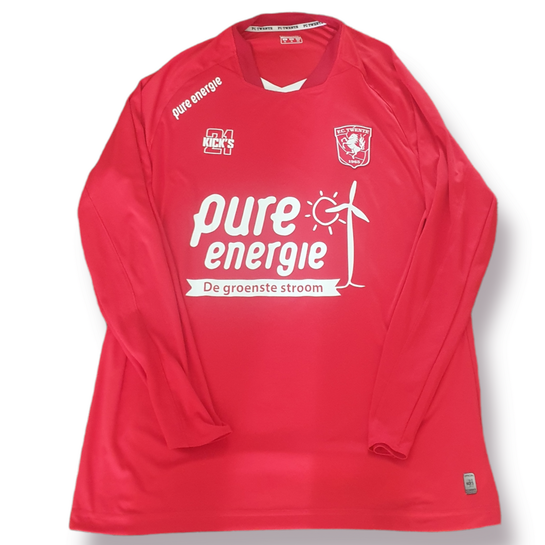 Fc Twente 2019-20 Home Shirt Long Sleeve (Size XL)