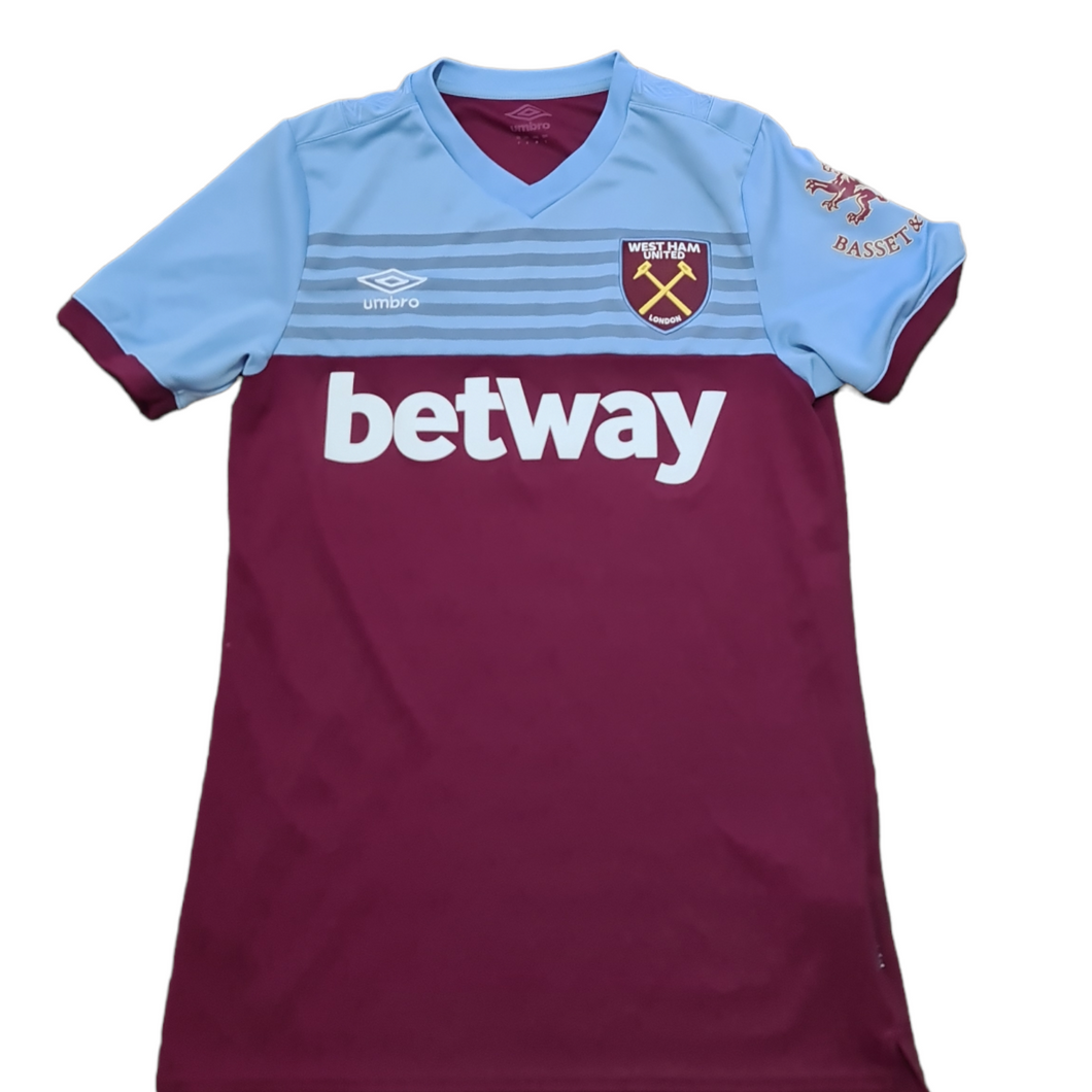 West Ham United 2019-20 Home Shirt(Size Small)
