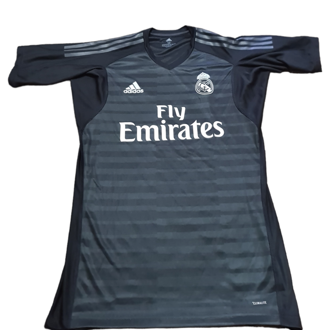 Real Madrid 2018-19 Home Goalkeeper Shirt (Size Medium)