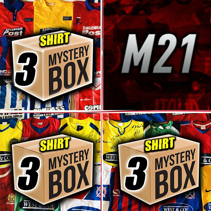 M21FootballShirts 3 Shirt Mystery Box (Adult Sizes)