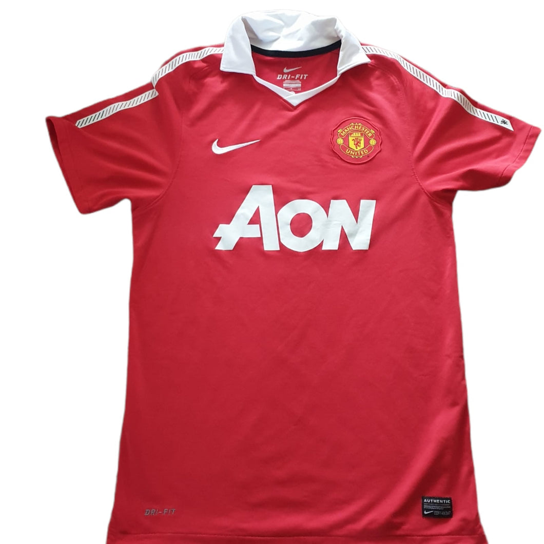 Manchester United 2010-11 Home Shirt (Size Small)
