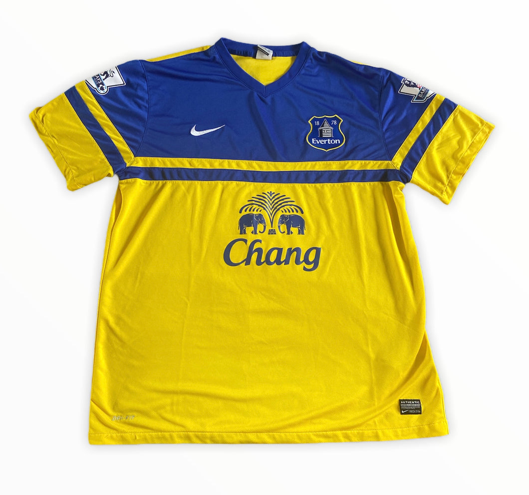 Everton 2013-14 Away Shirt Mirallas #11 (Size XXL)