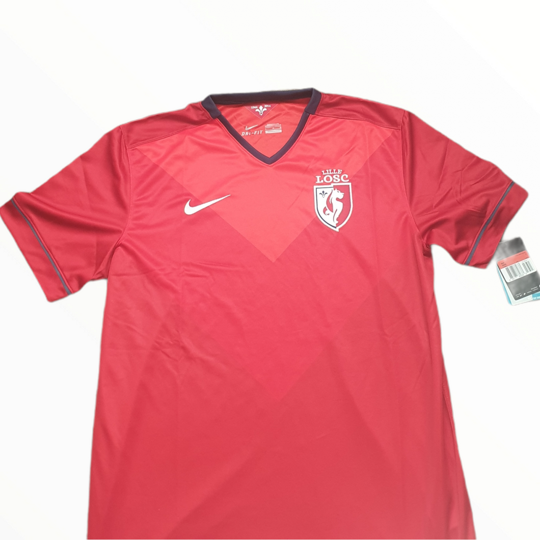 BNWT Lille 2014-15 Home Shirt (Size Large)