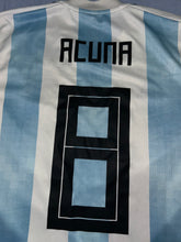 Load image into Gallery viewer, Argentina 2018 Home Shirt #8 Acuña (Size Medium)
