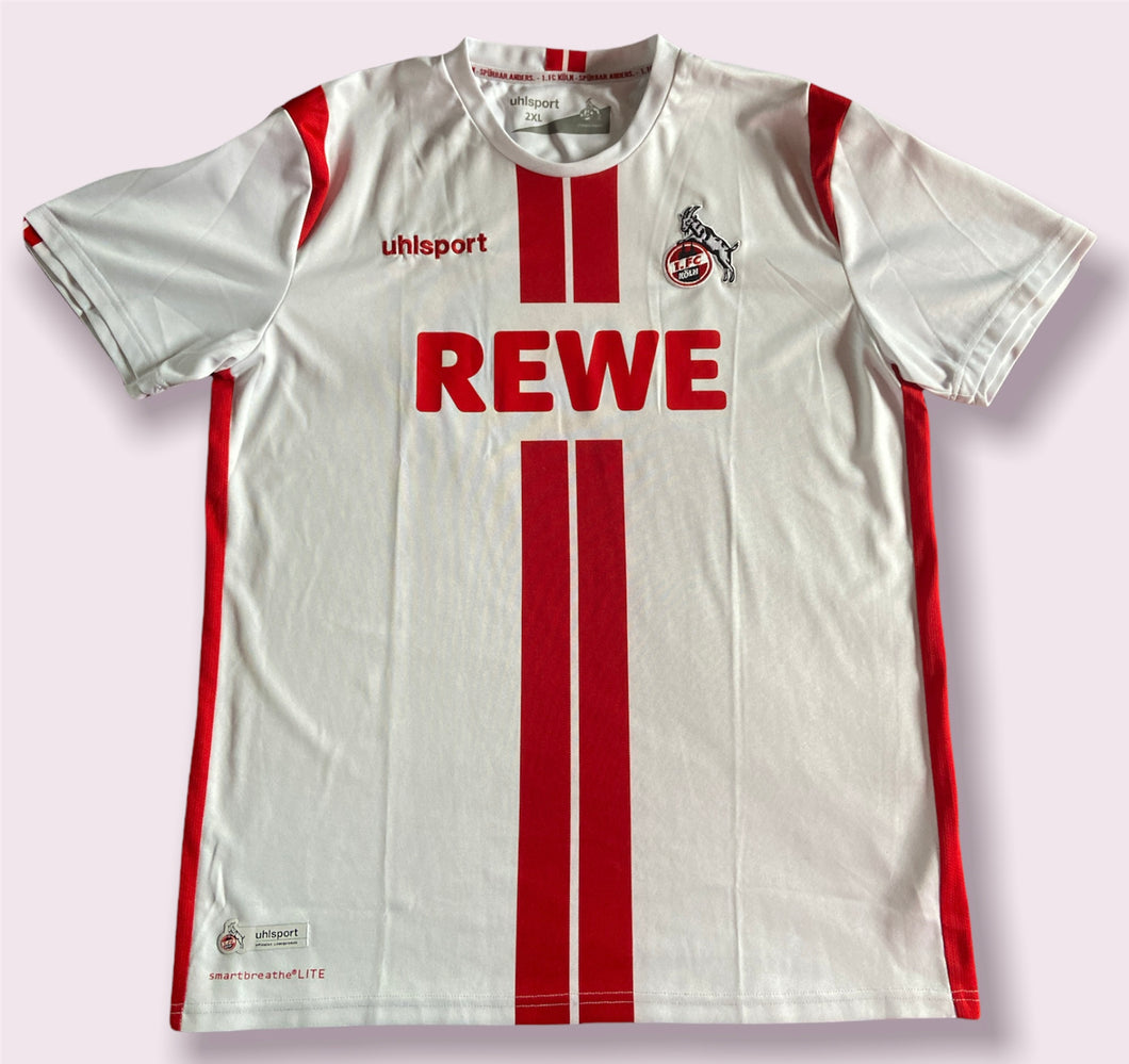 1 FC Köln 2020-21 Home Shirt (Size 2XL)