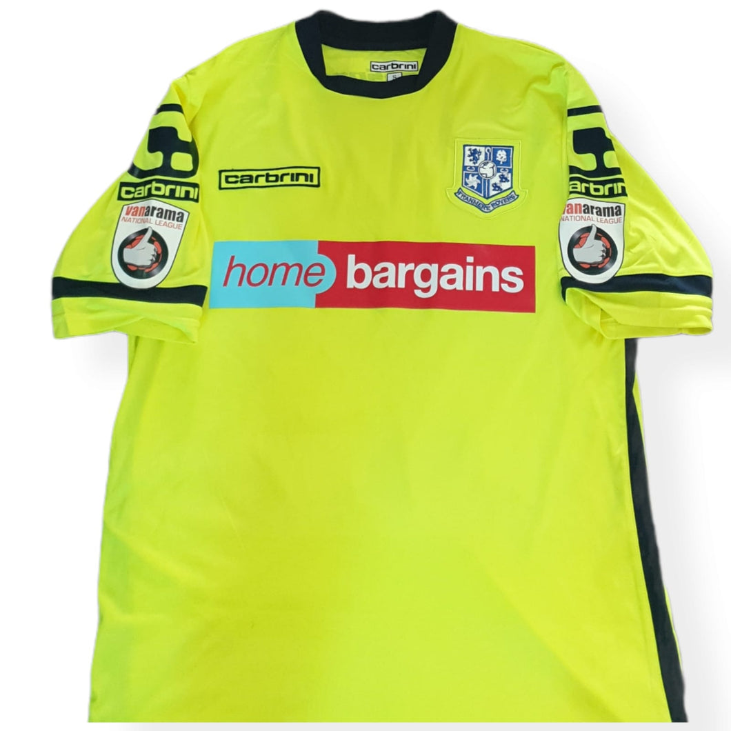 Tranmere Rovers 2015-16 Away Shirt Player Issue Davis #22