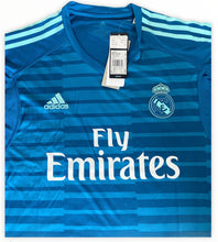 Load image into Gallery viewer, BNWT Real Madrid  2018-19 Goalkeeper Away Shirt (Size XL)
