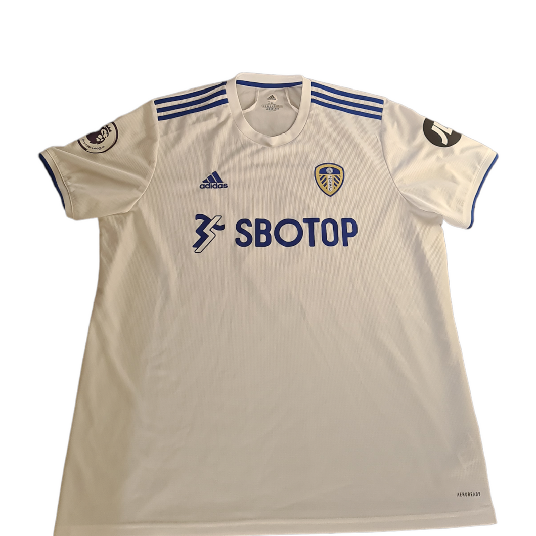 Leeds United FC 2020-21 Home Shirt #9 Bamford (Size XXL)