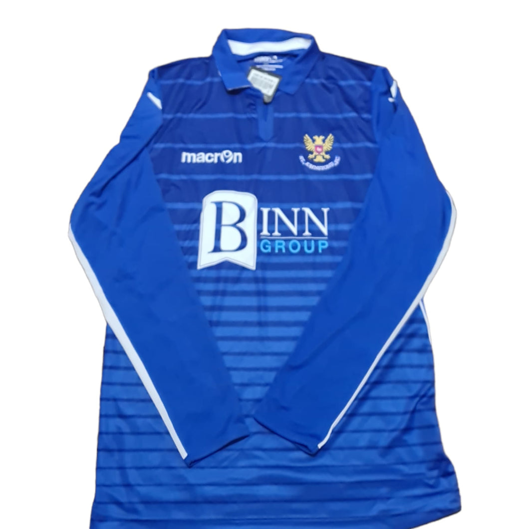 BNWT St Johnstone FC 2019-20 Home Shirt L/S (Size Medium)