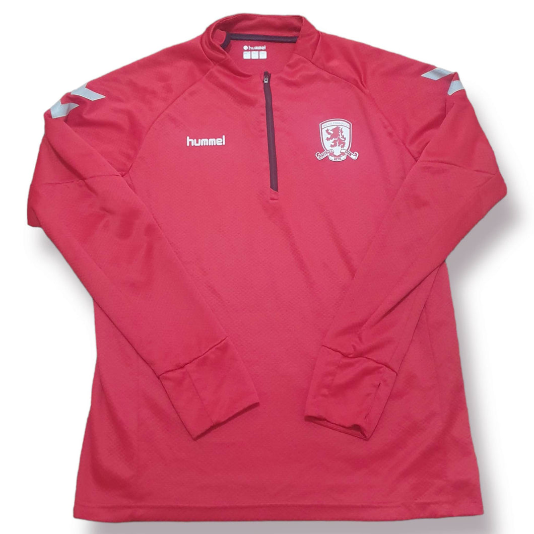 Middlesbrough 1/4 Zip Training Top Track Jacket(Size M)